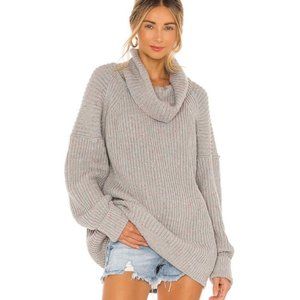 Never Worn! Free People Silver Gleam Sweat | Size M